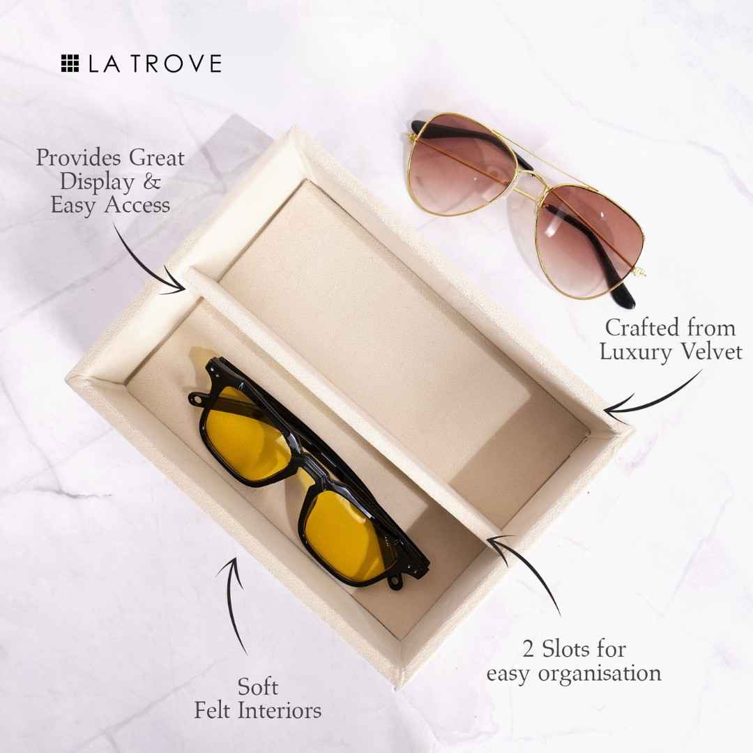 2 Slot Sunglass Tray