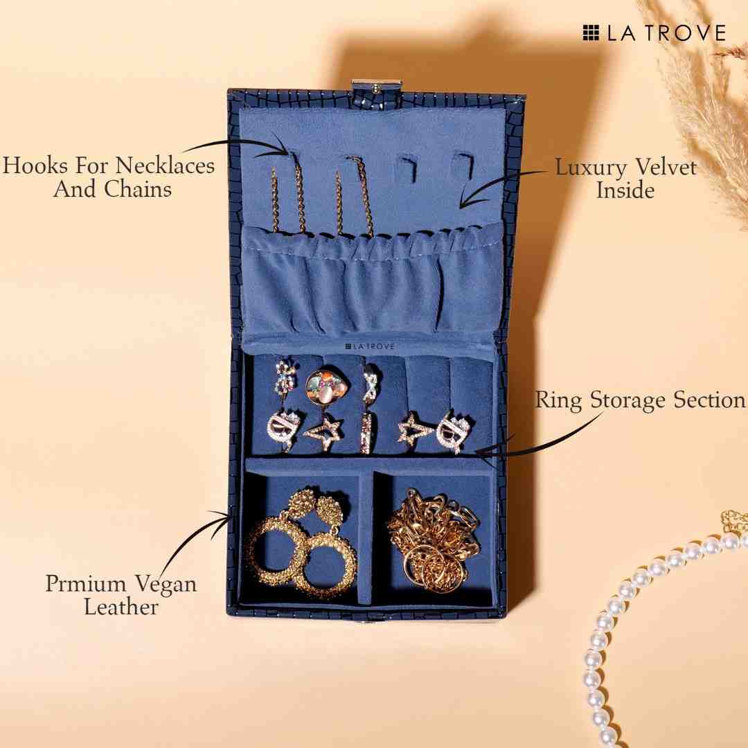Premium Trinket Jewellery Box Organiser