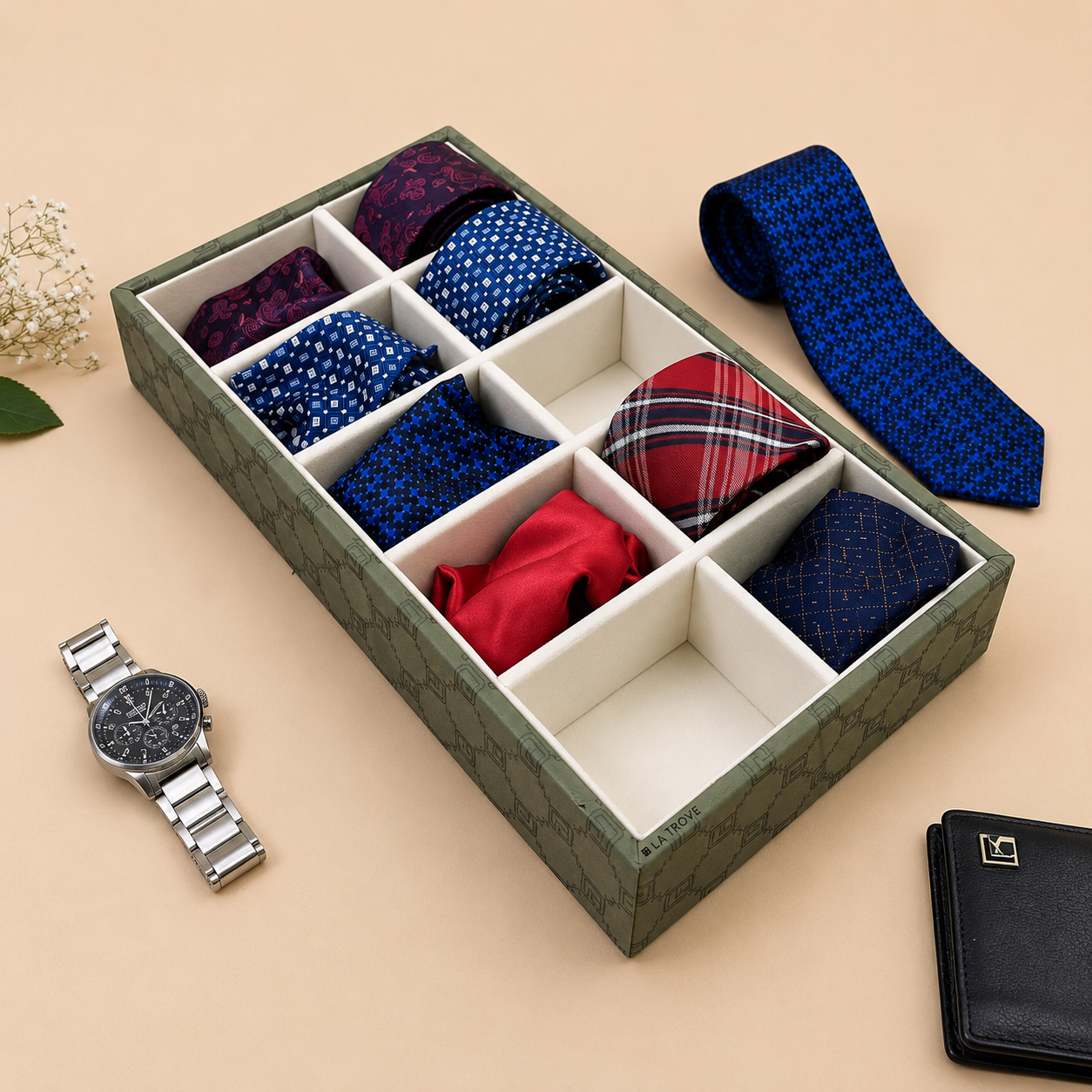 Designer 10-Slot Organizer Tray