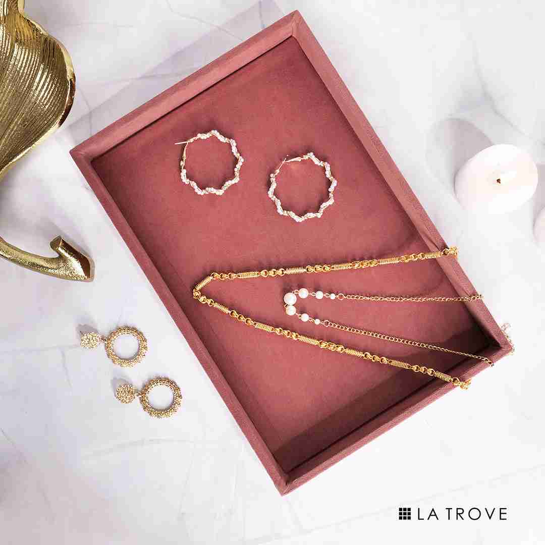 Luxury Plain Jewellery Tray