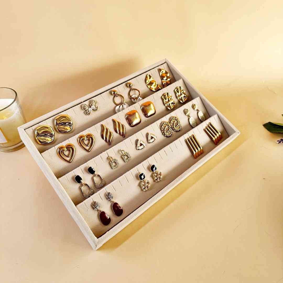 Earring Tray for Earrings, Studs & Small Jewellery