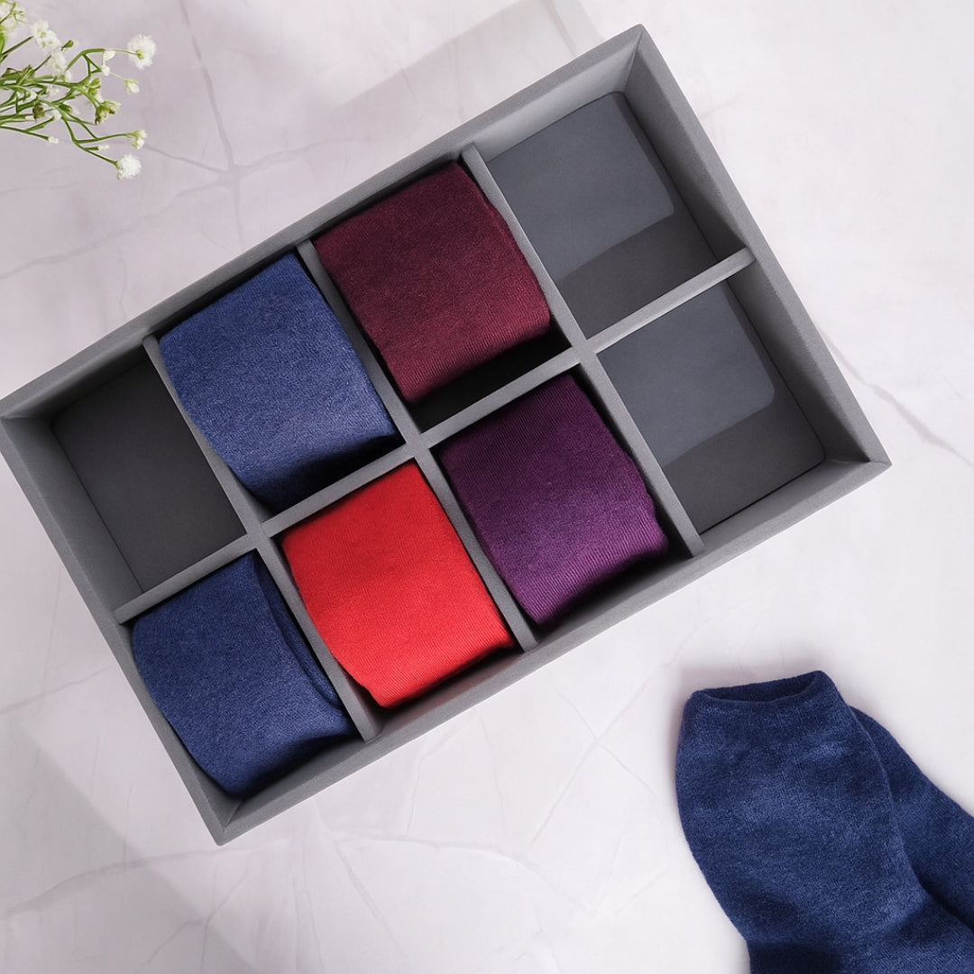 8 Slot Socks Organiser Tray