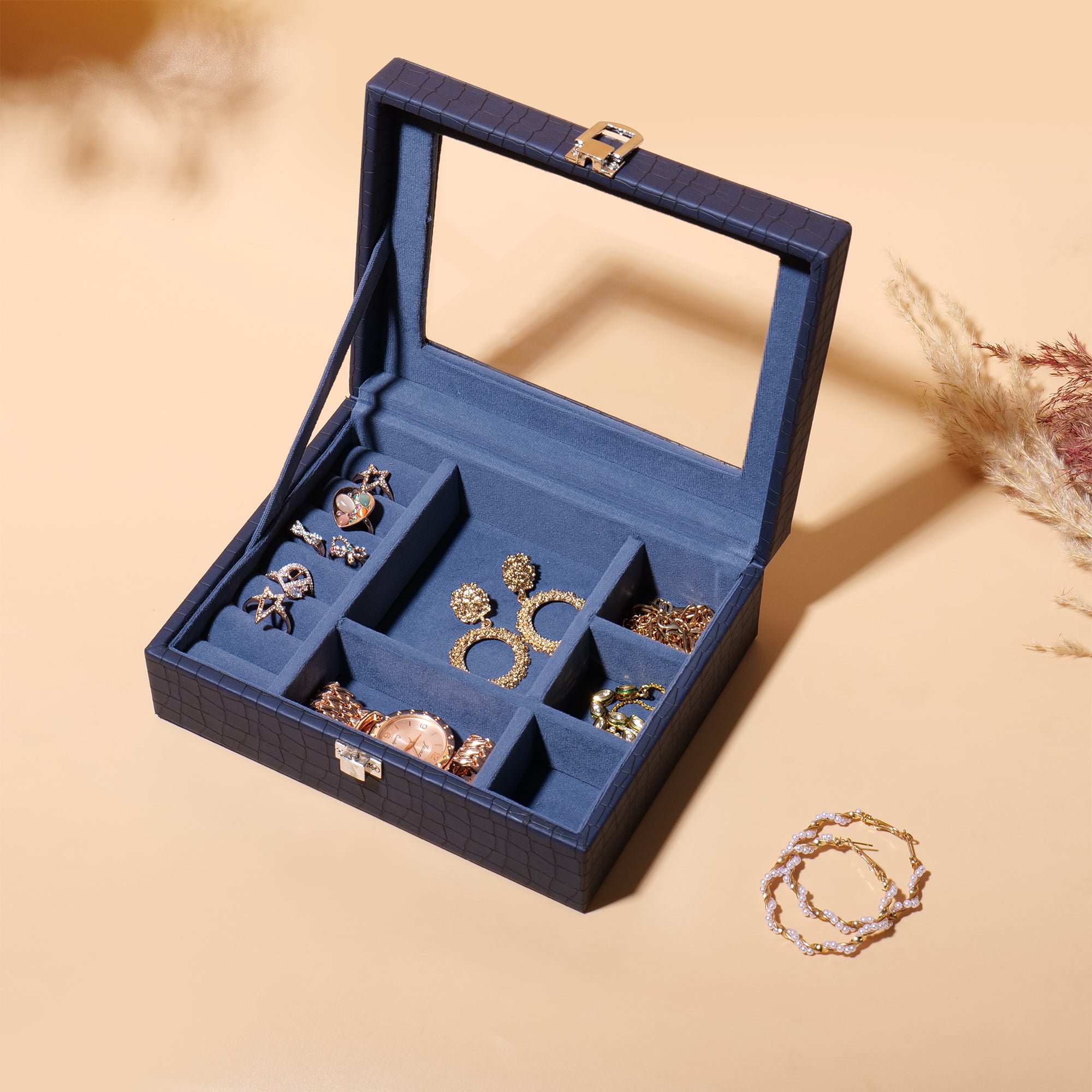 Aura Elegant Jewellery Box Organiser