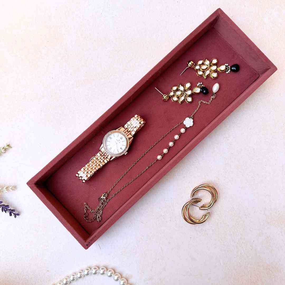 Plain Jewellery Tray Organiser (Sleek)