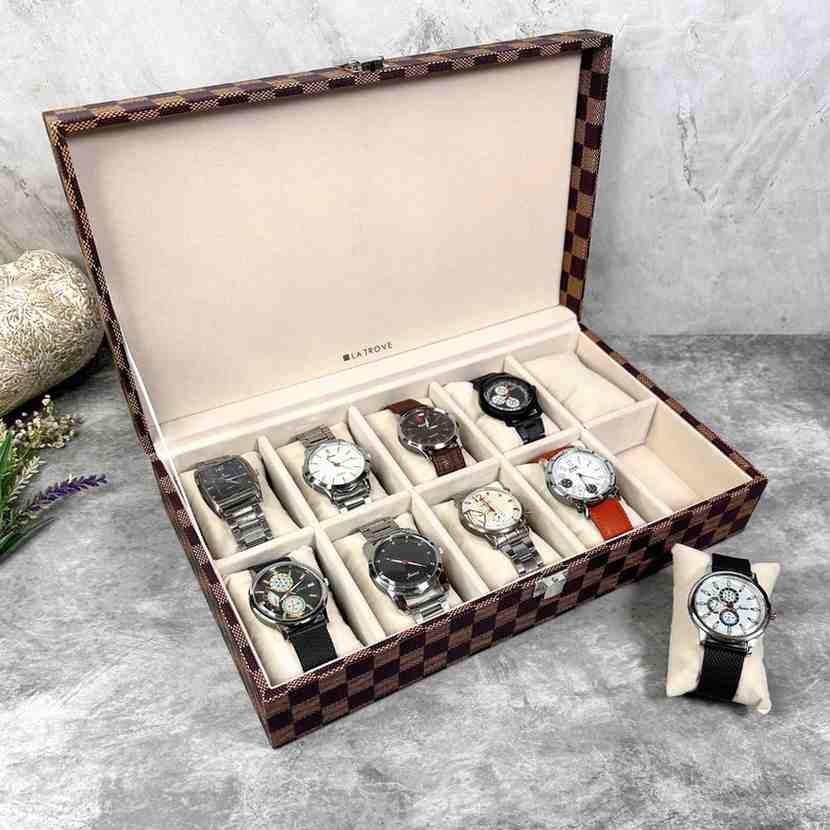 10 Slot Watch Box