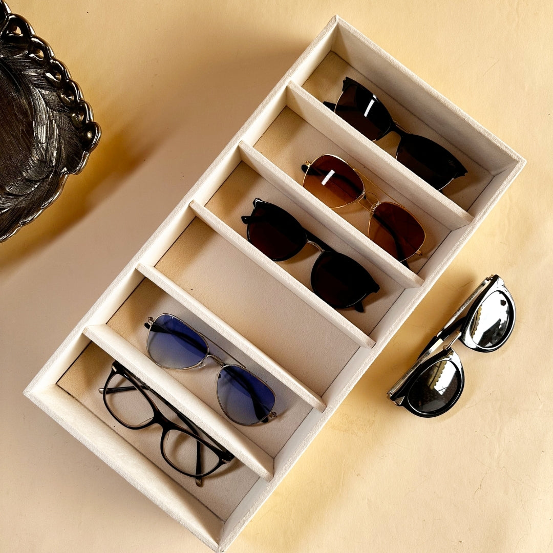 6 Slot Sunglass Tray for Sunglasses & Eyewear