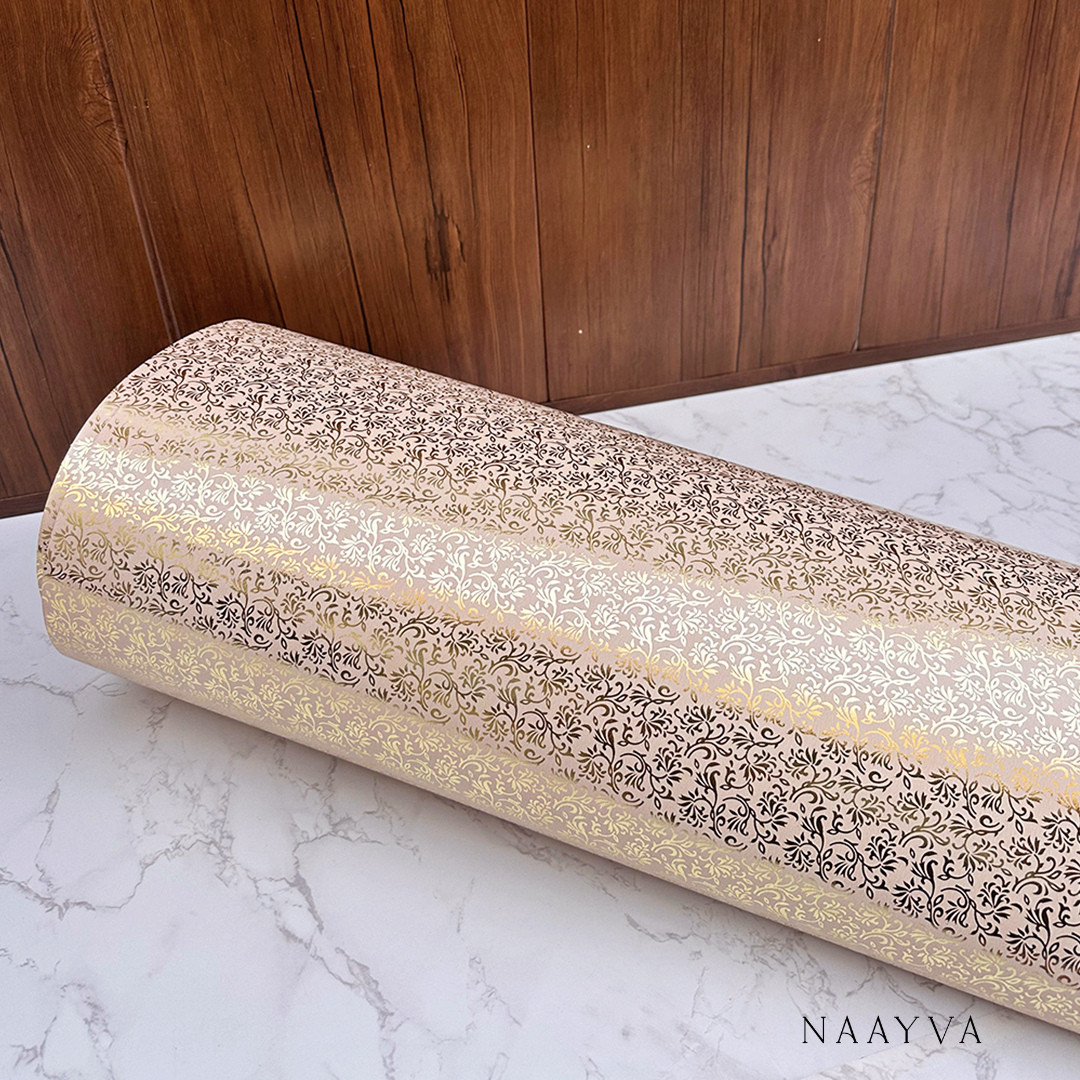 Pink Gold Packing Paper