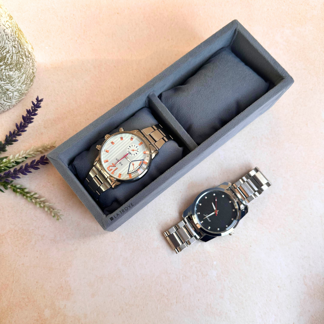 2 Slot Micro Watch Tray