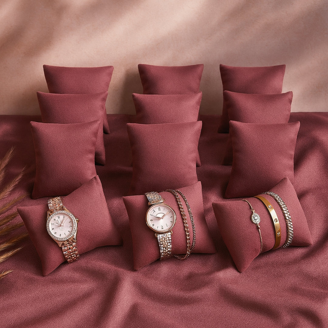 Soft Cushion Pillows for Watches & Bracelets