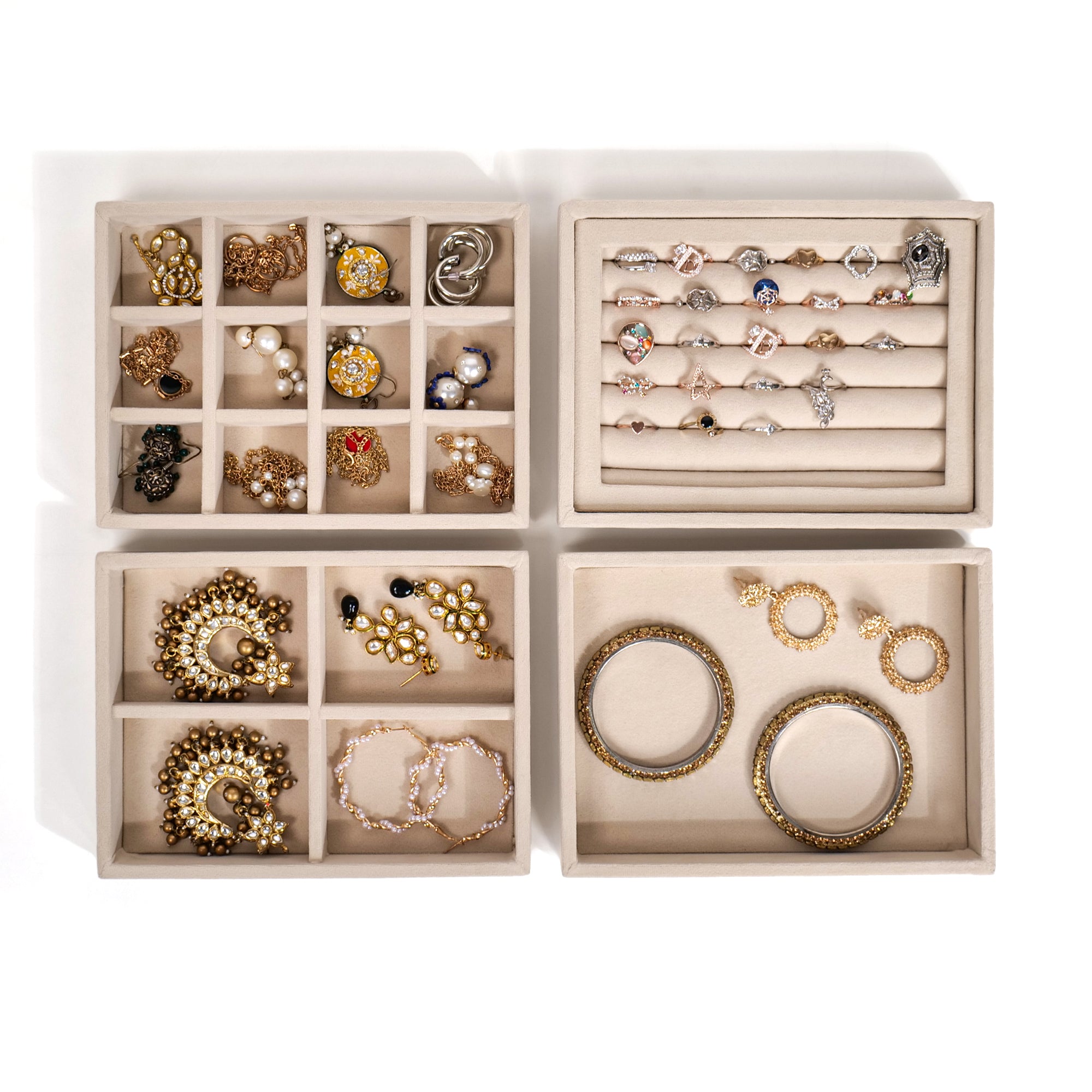 Drawer Stackable Jewellery Trays (Small)