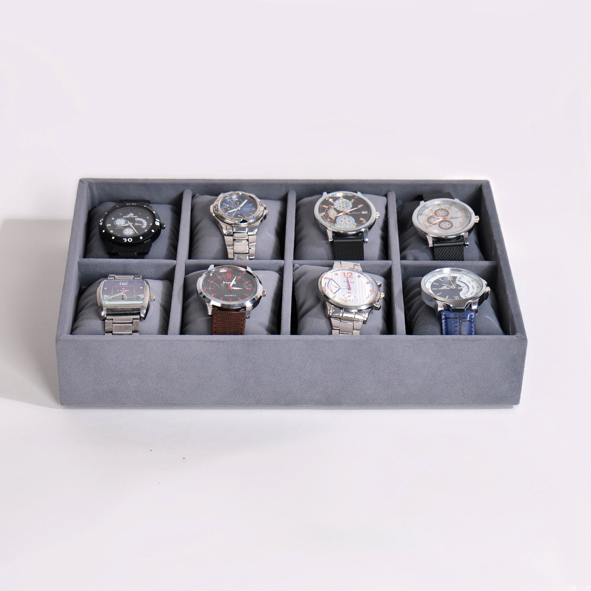 8 Slot Watch Tray