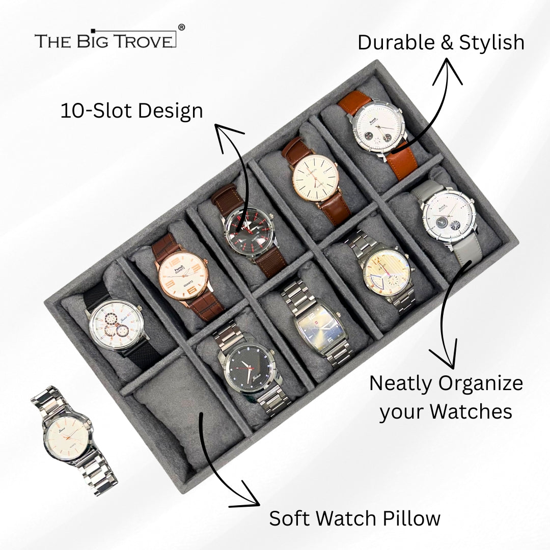 TBT 10 Slot Watch Tray