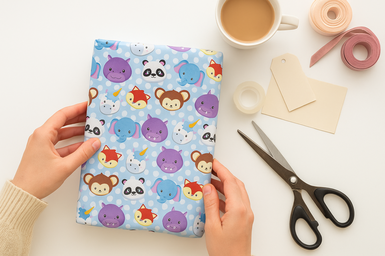 Jungle Theme Packing Paper