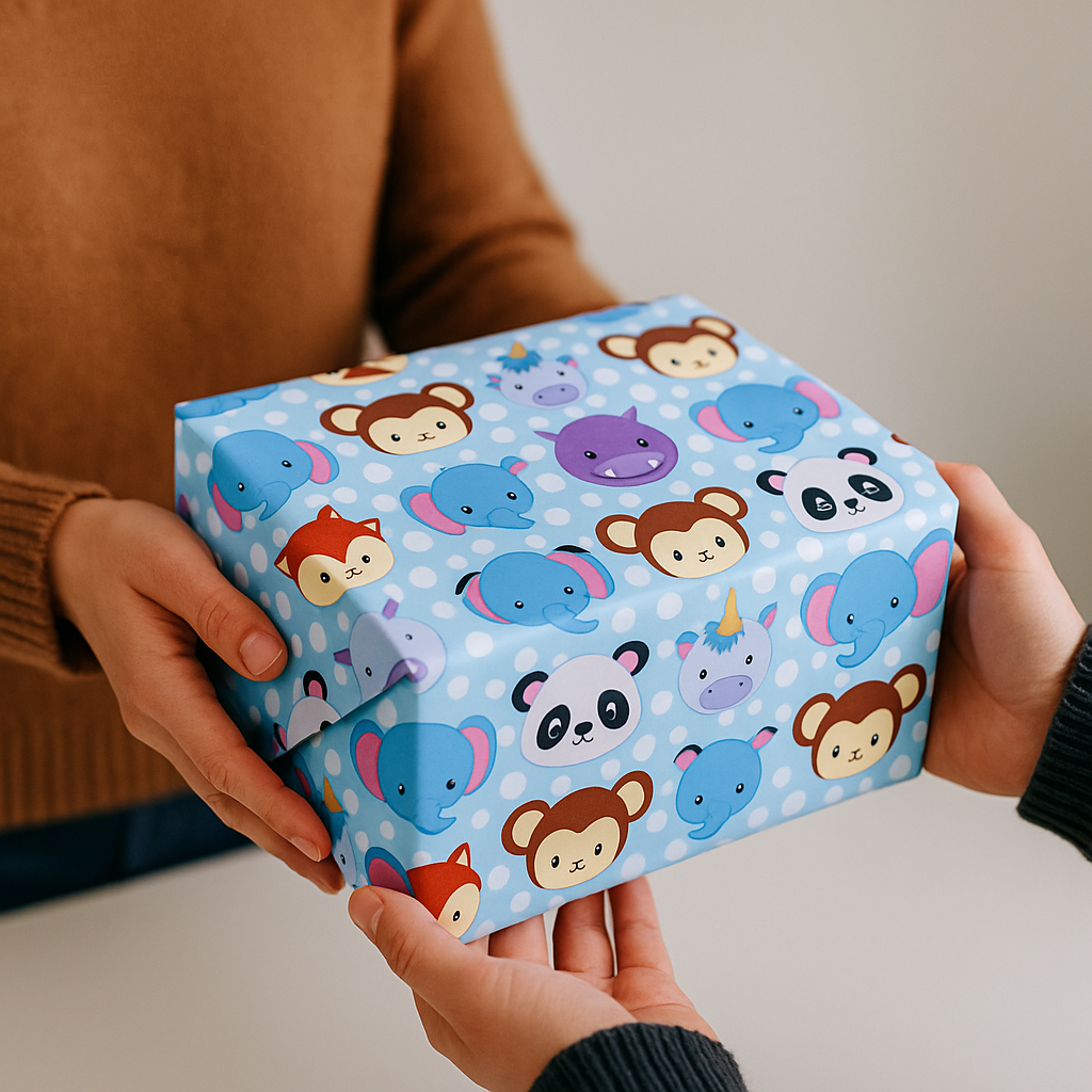 Jungle Theme Packing Paper