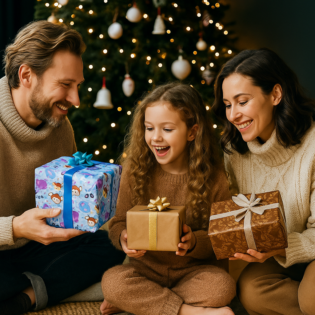 Eco-Friendly Jungle Theme Gift Wrapping Paper.