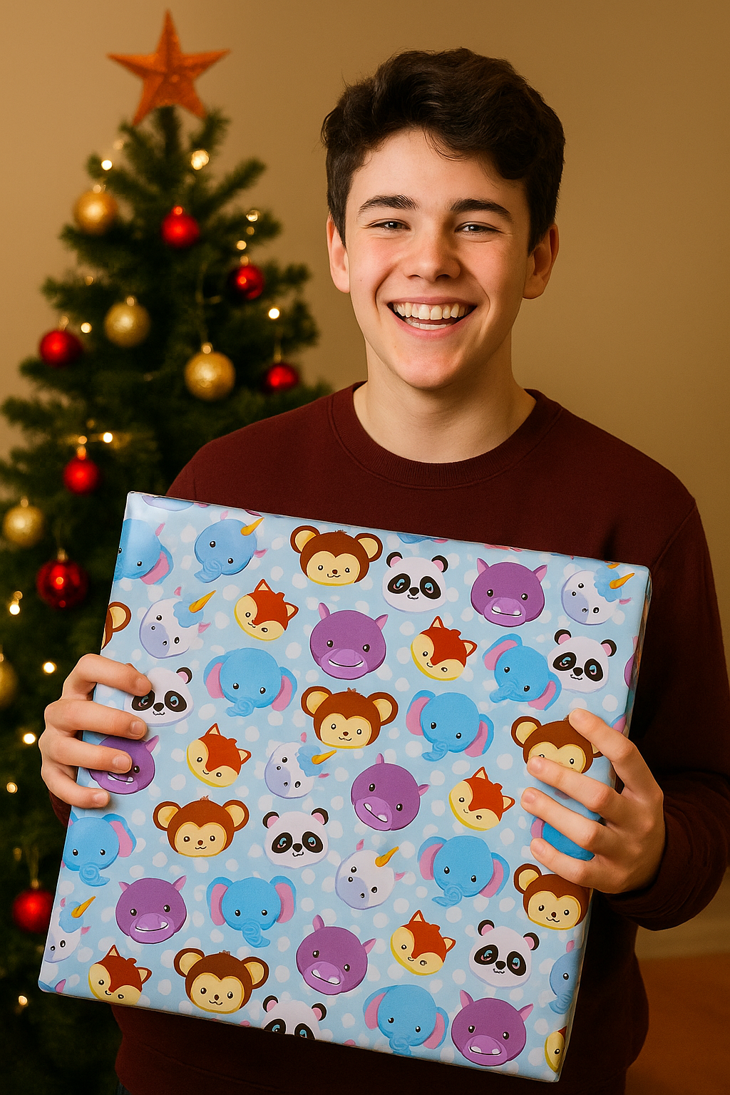 Pastel Candy Stripes Packing Paper – Elegant Birthday & Gift Wrap