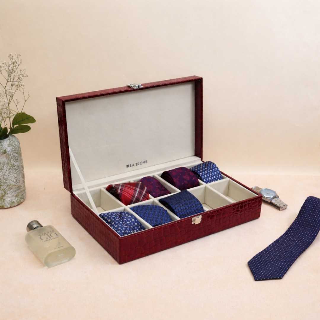 10 Slot Tie Box