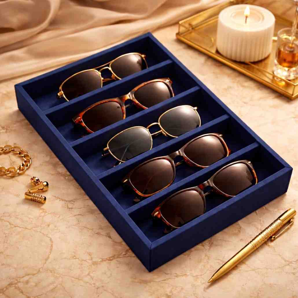 5 Slot Sunglass Tray