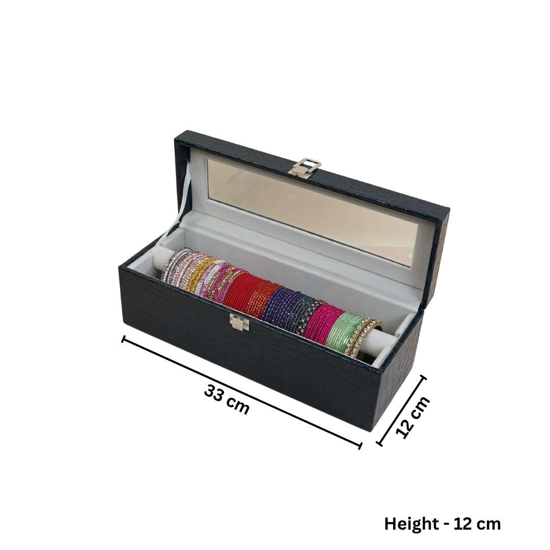 Bangle Box (Single Rod with Glass Top)