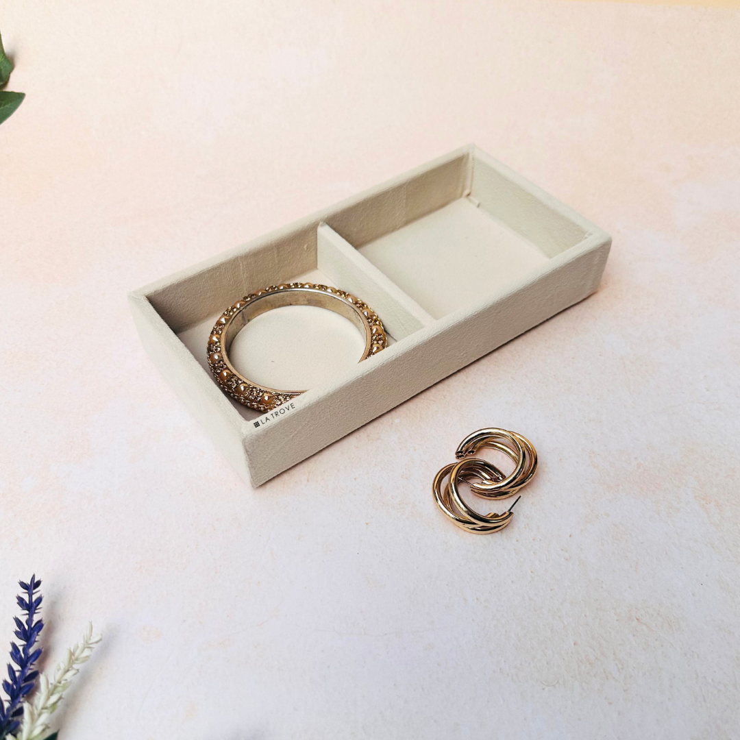 2 Grid Jewellery Tray
