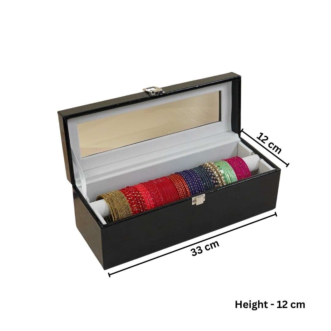 Bangle Box (Single Rod with Glass Top)