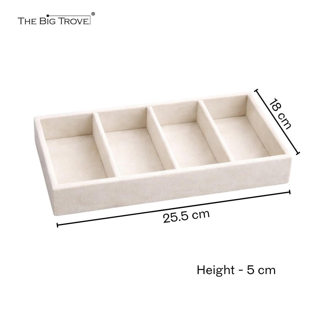 TBT 4 Slot Sunglass Tray – Smart Eyewear Storage for Everyday Wardrobes
