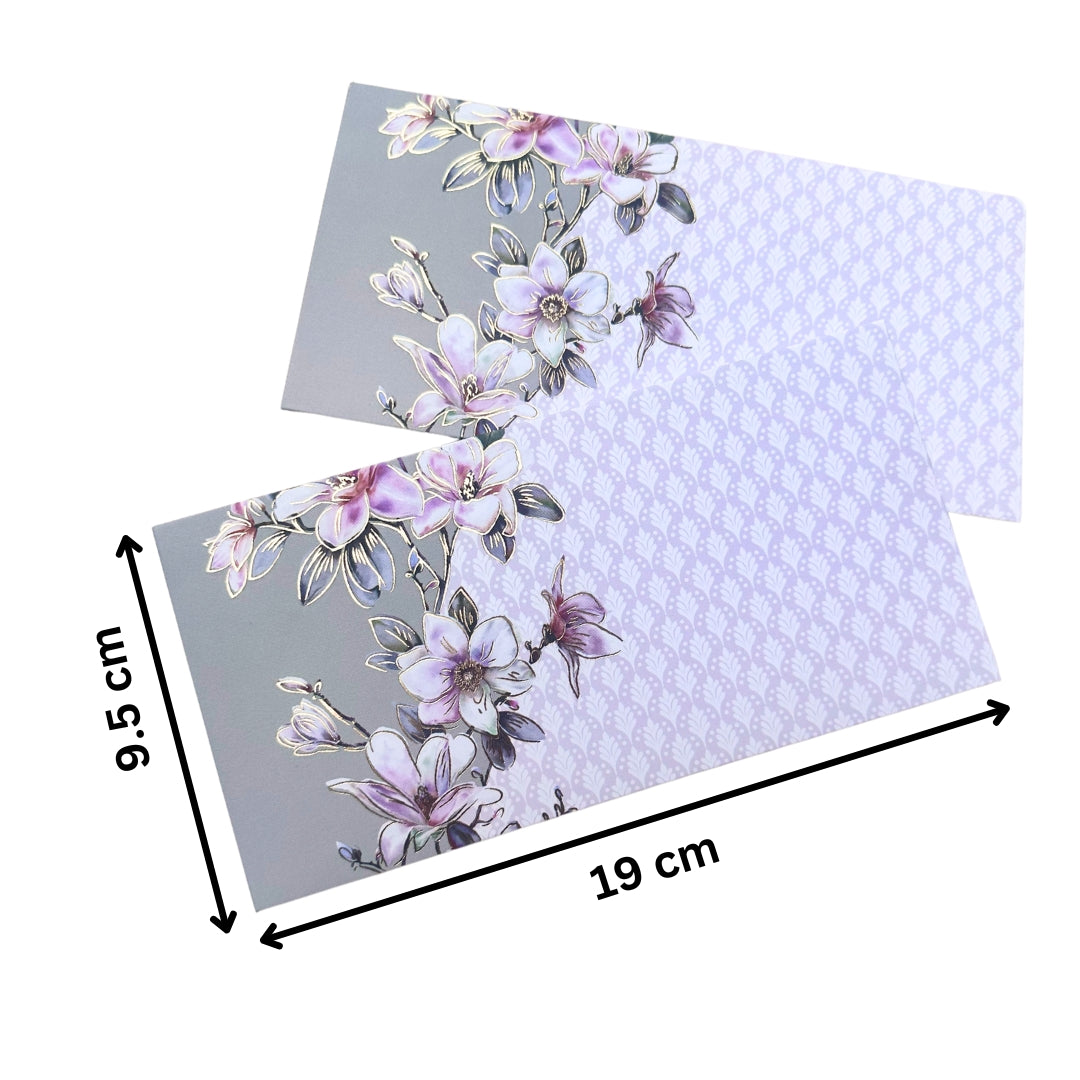 Elegant Floral Embossed Gift Covers for Special Events.