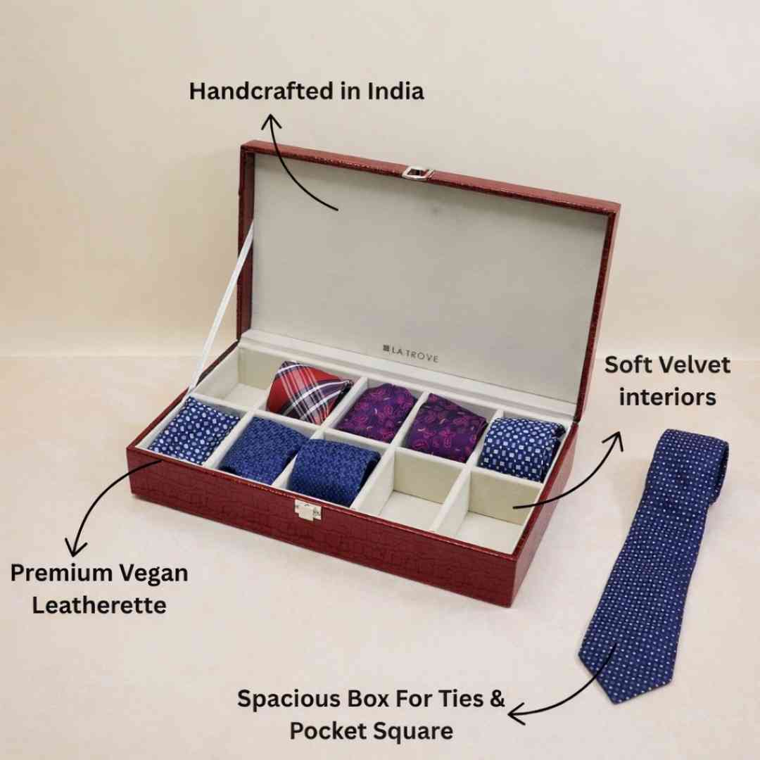 10 Slot Tie Box