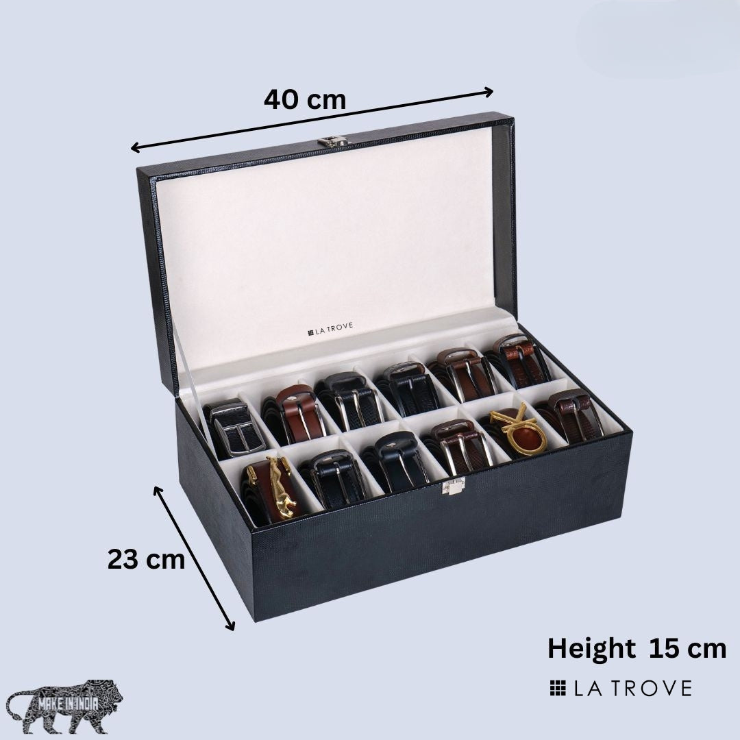 12 Slot Belt Box