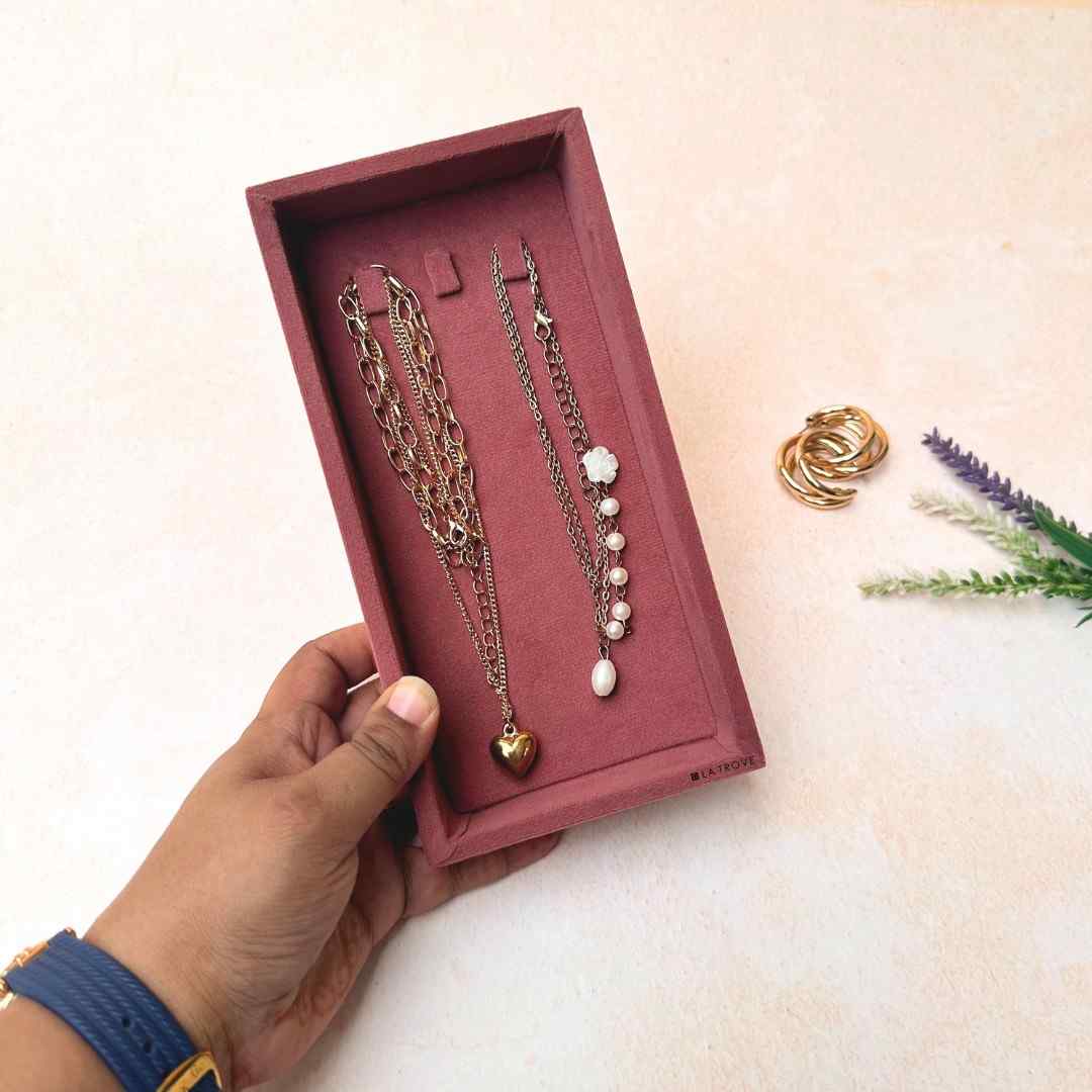 3 Hooks Chain Tray Organiser (Mini)