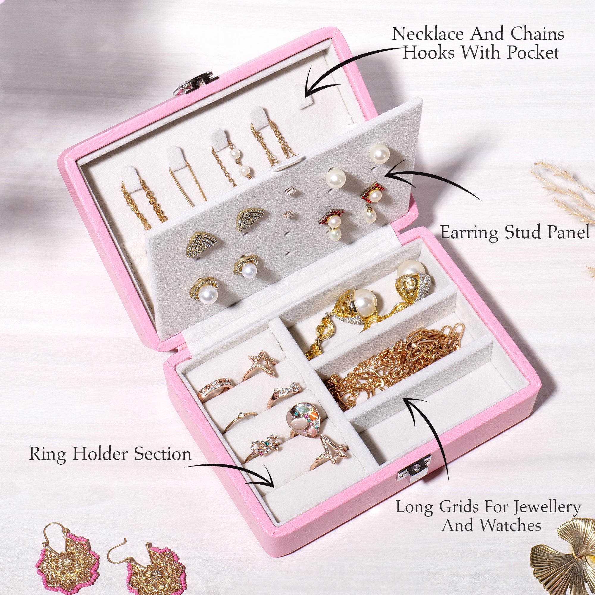 Oval Jewellery Box Organiser