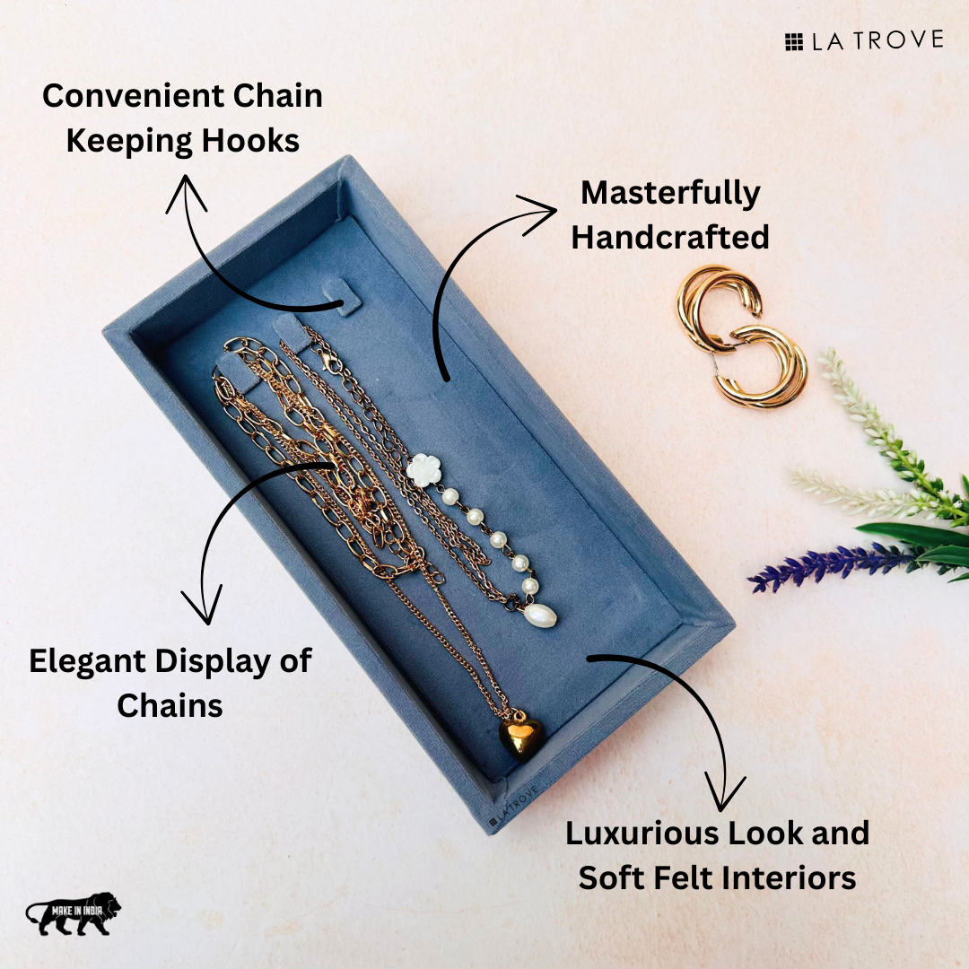 3 Hooks Chain Tray Organiser (Mini)