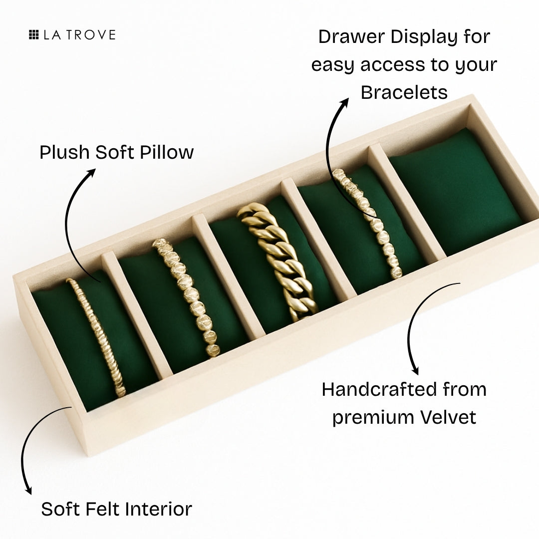 5 Slot Watch & Bracelet Tray Organiser