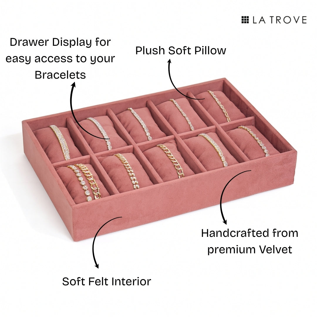 10 Slot Bracelet Tray Organiser