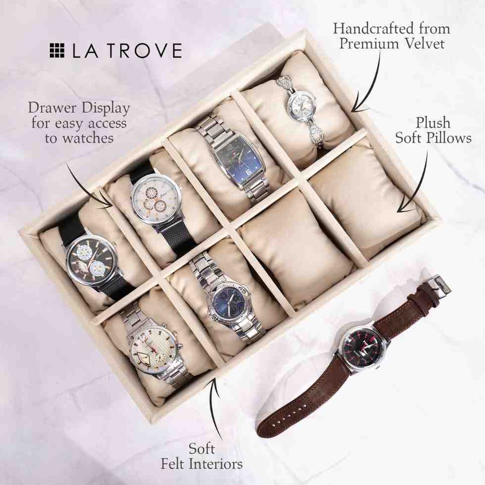 8 Slot Watch Tray