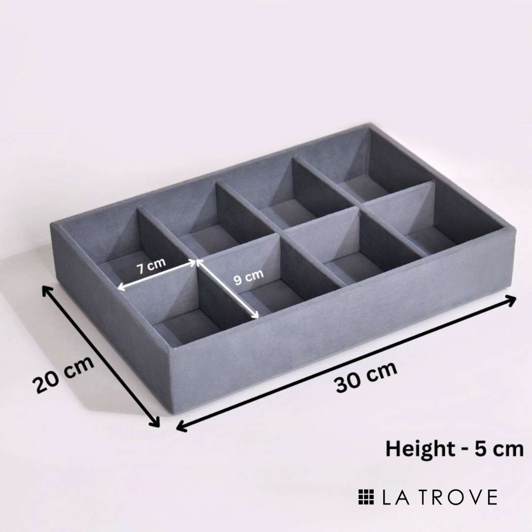 8 Slot Bangle Organiser Tray
