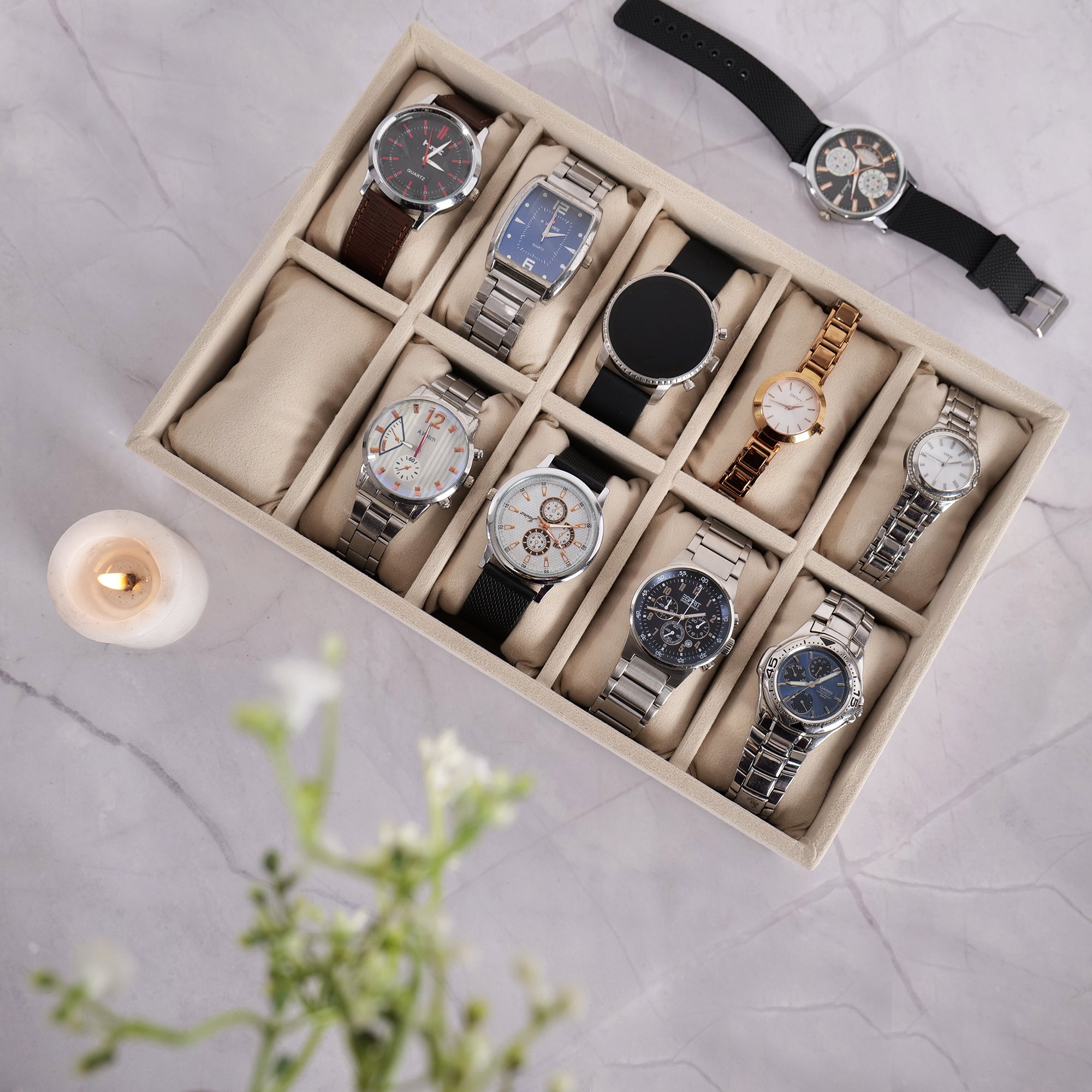 10 Slot Watch Tray