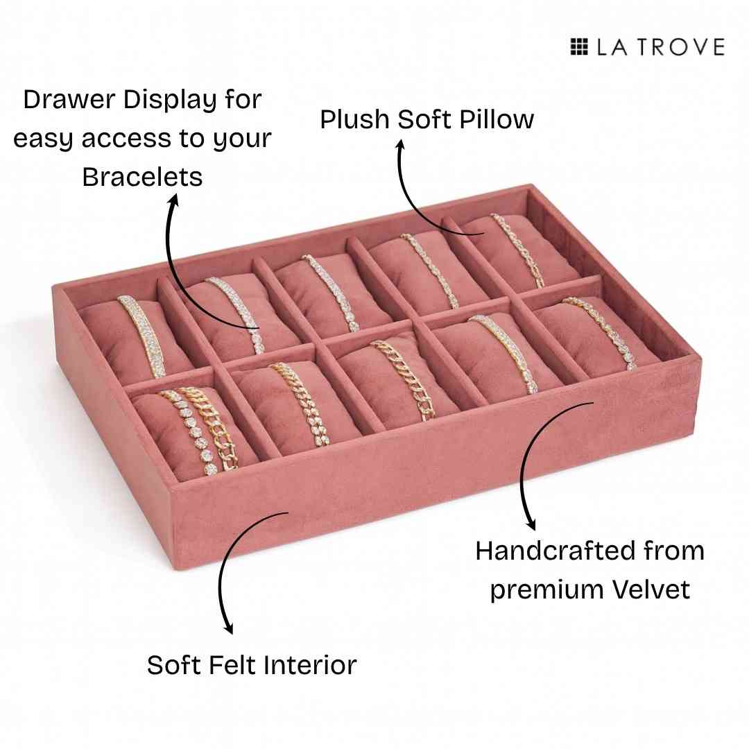 10 Slot Bracelet Tray Organiser