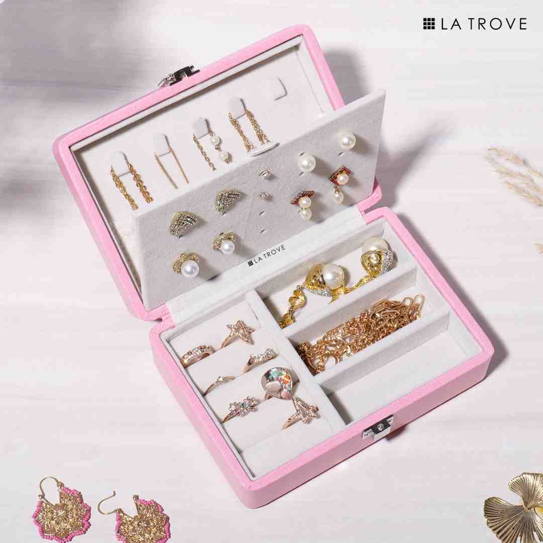 Oval Jewellery Box Organiser