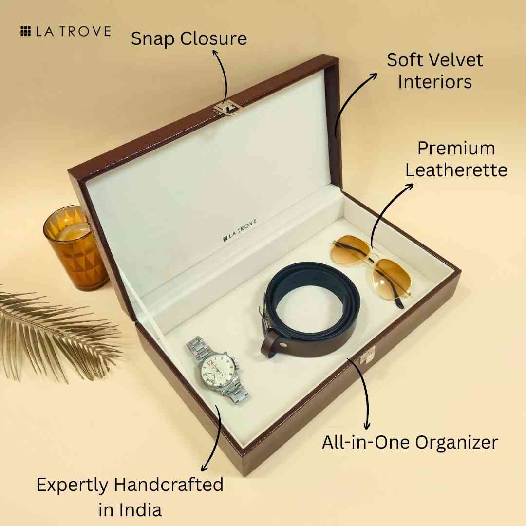 Plain Jewellery & Accessory Organiser Box