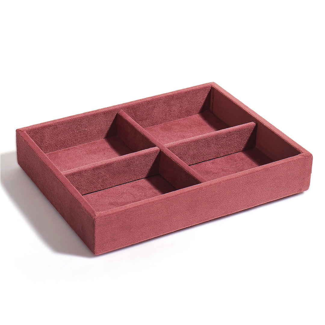 Luxury Small 4 Grids Jewellery Tray