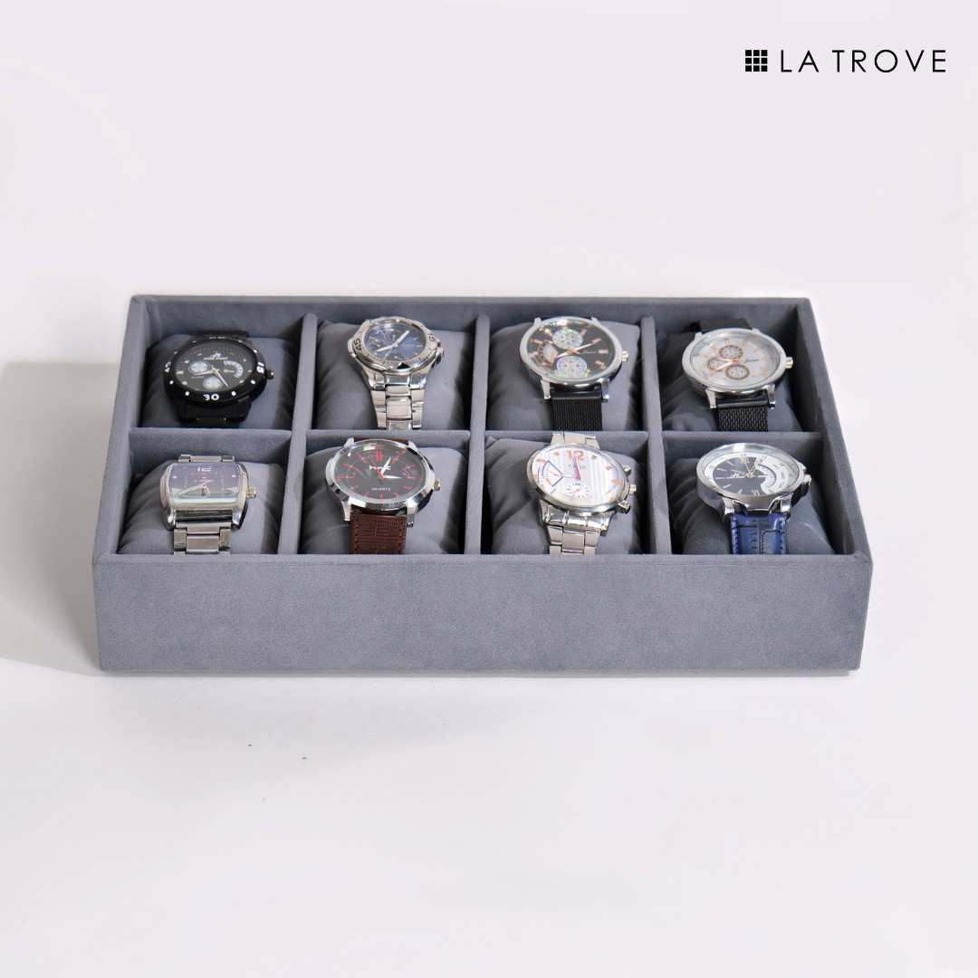 8 Slot Watch Tray