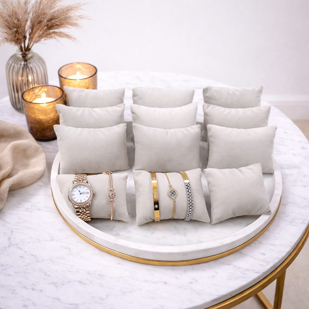 Soft Cushion Pillows for Watches & Bracelets