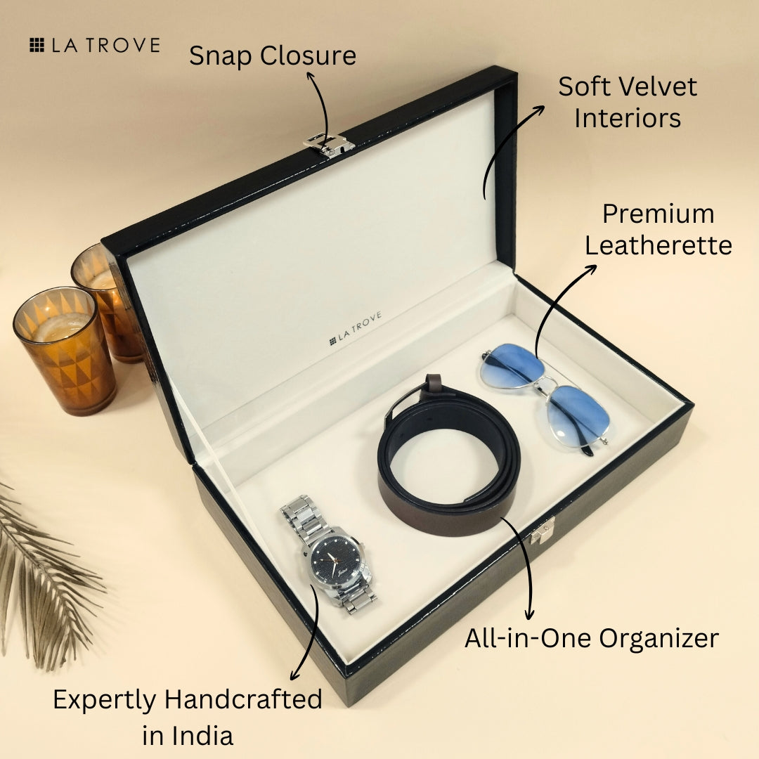 Plain Jewellery & Accessory Organiser Box