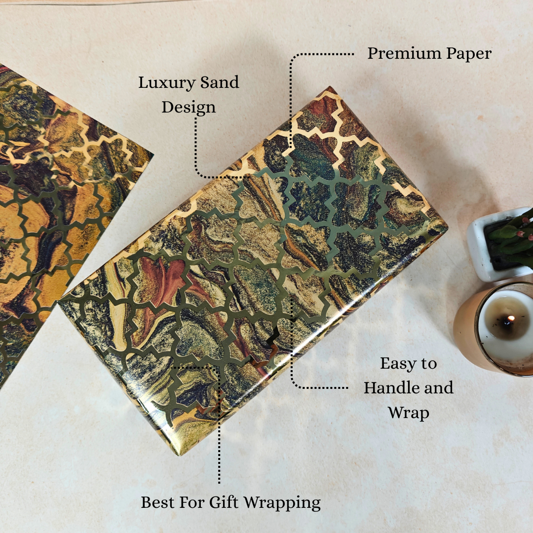 Luxury Sand Packing Paper