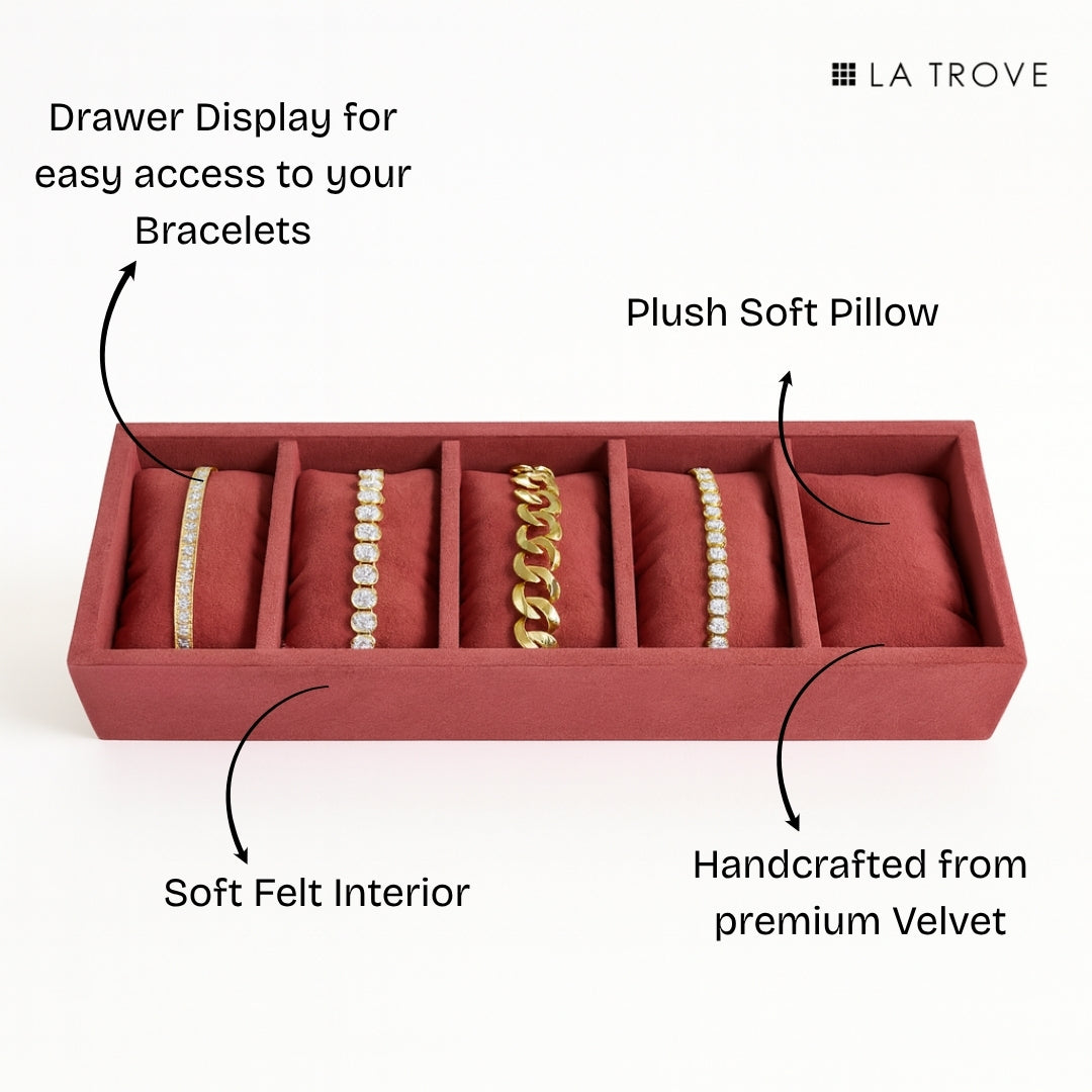 5 Slot Bracelet Tray Organiser