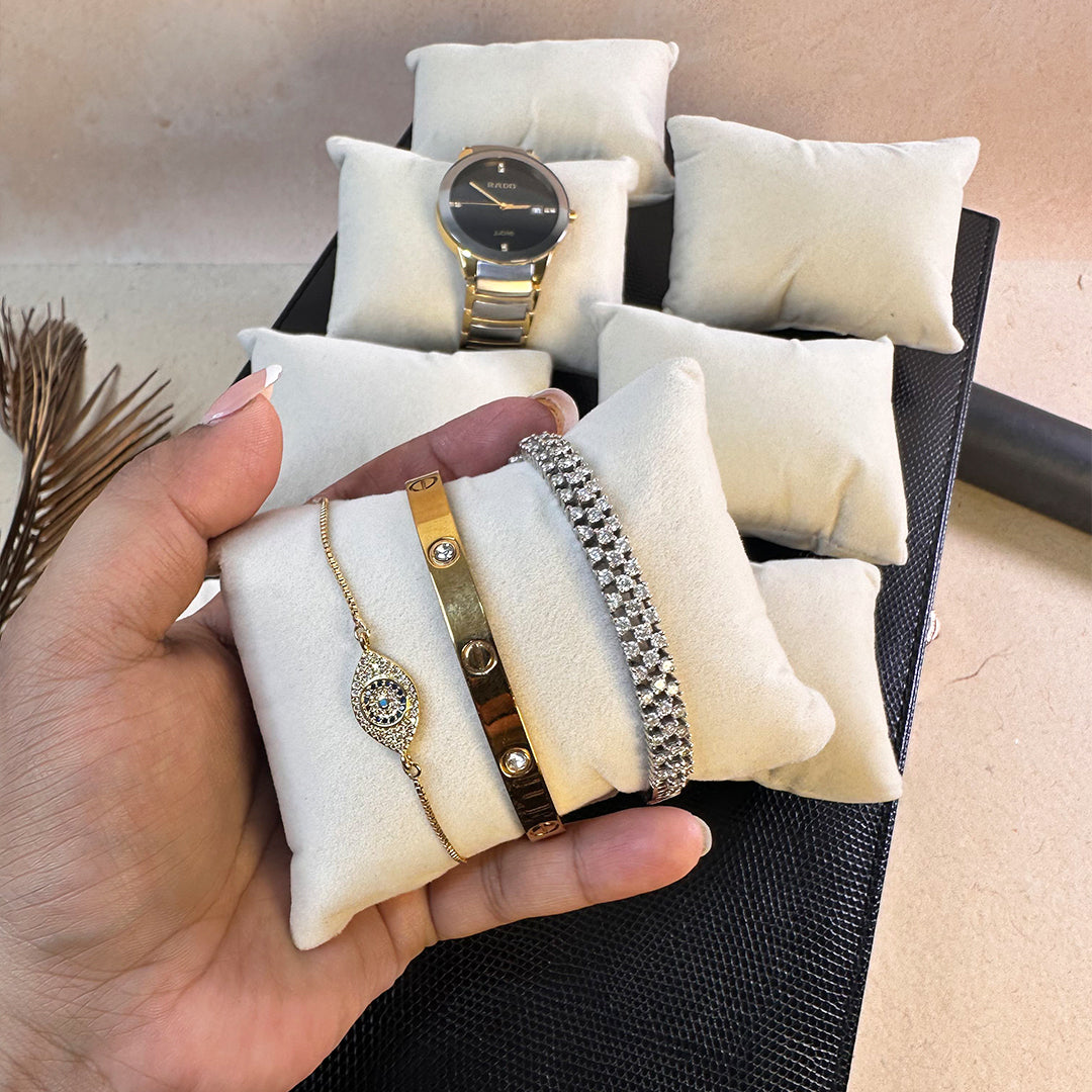 Soft Cushion Pillows for Watches & Bracelets