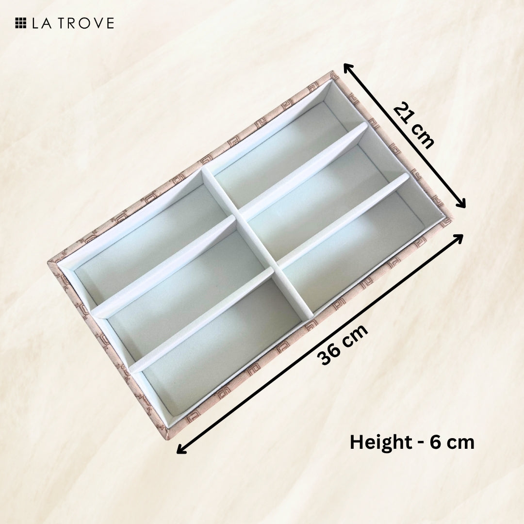 Designer 6 Slot Sunglass Organiser Tray