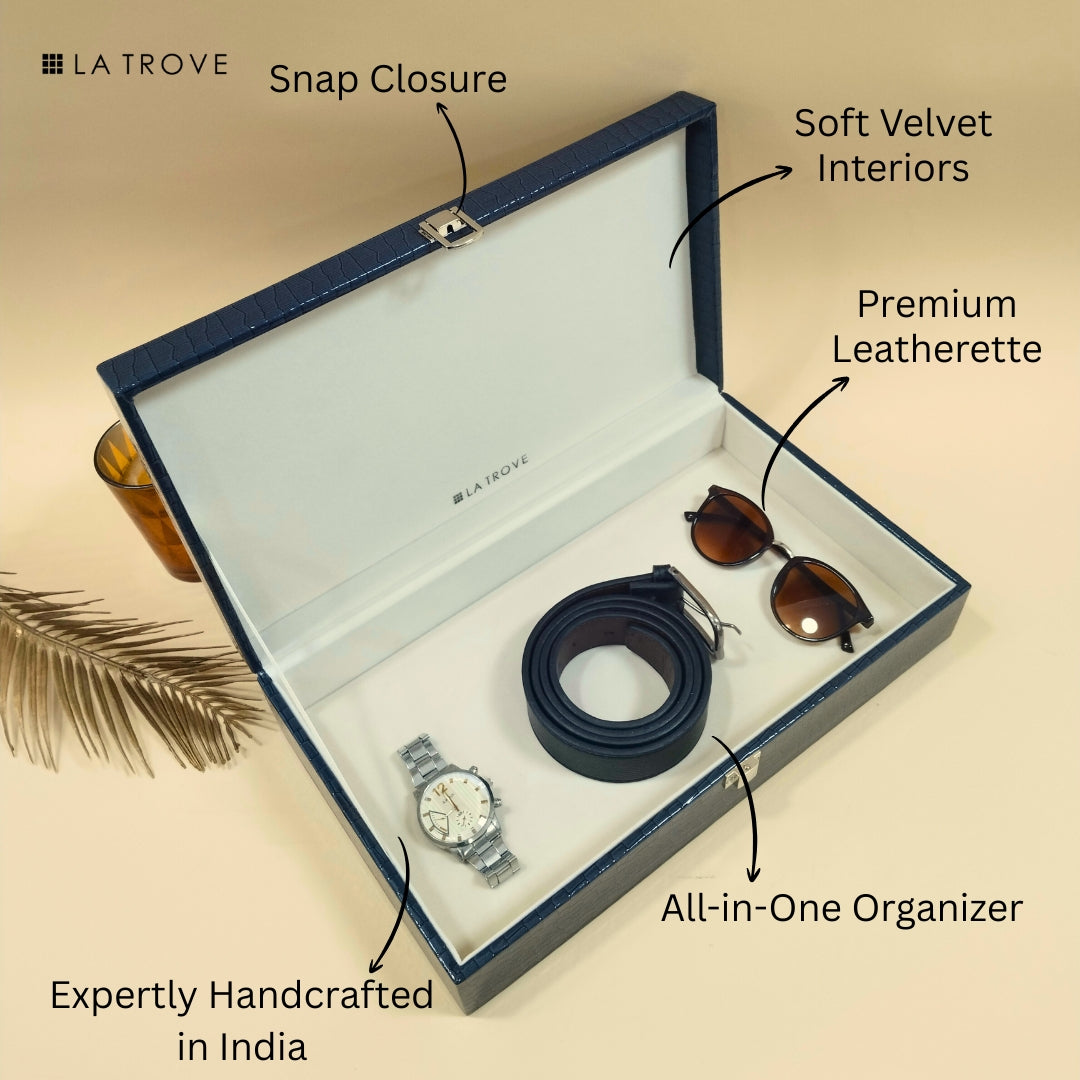 Plain Jewellery & Accessory Organiser Box