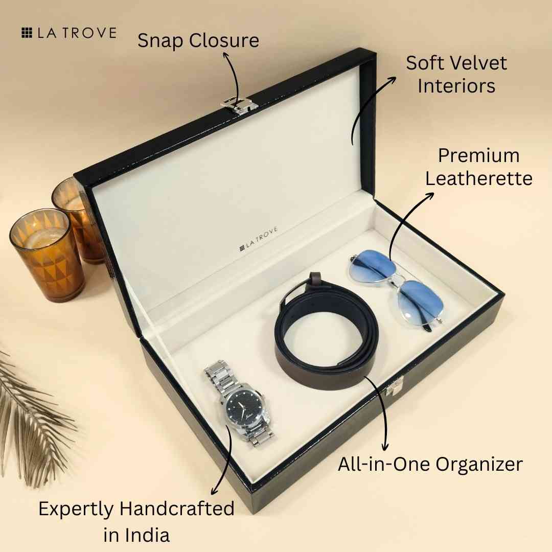 Plain Jewellery & Accessory Organiser Box